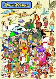 Hanna Barbera cartoons. I remember the Laugh Olympics. More