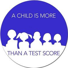 The author is saying that a child knows more than just what a test ...