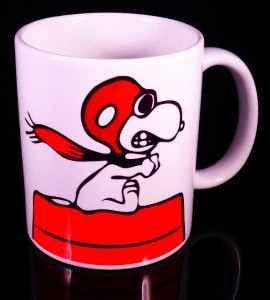 Snoopy Versus The Red Baron Coffee Cup Mug new cartoon comic peanuts ...