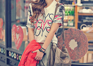 WHEN A GIRL IS ACTING LIKE SHE DOESN’T CARE…