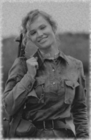 Russian female soldier 8 WW2 by UniformFan
