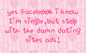 Single Quotes For Facebook Facebook i Know i 39 m Single