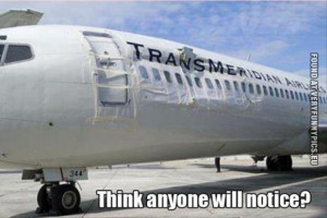 Your plane is broken? No problem…