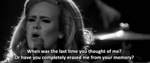 Adele lyrics don't you remember