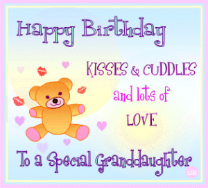 ... Birthday Cards for Granddaughters* Free Granddaughter Birthday