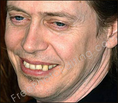 is required to correct Steve Buscemi 39 s snaggle tooth when one tooth