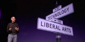 Steve Jobs and the intersection of technology and the liberal arts