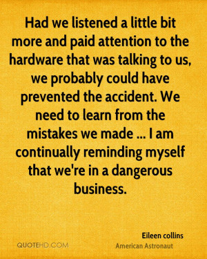 Eileen collins Quotes | QuoteHD