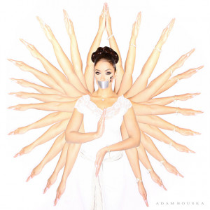 Mya poses for brand new ‘NOH8′ portrait