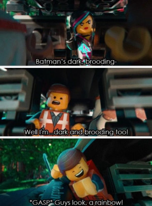 So i saw the Lego Movie and this part reminds me of all of 5SOS trying ...