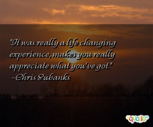 Quote About Life Changing Experience Images