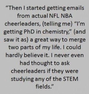 Cheerleading Quotes For Side Bases Science cheerleader really