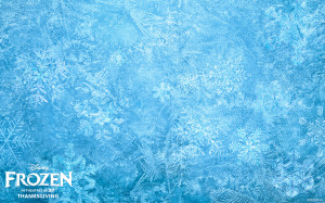 Snowflakes and ice background image from Disney’s animated movie ...