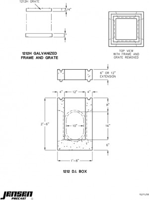 Storm Drain Drop Inlet