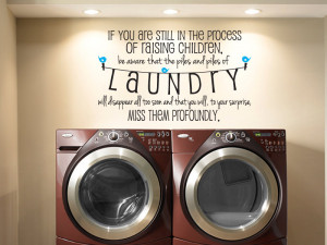 Laundry Room Vinyl Wall Decals in Vinyl Wall Decals and Stickers ...