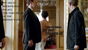 Sherlock a scandal in belgravia