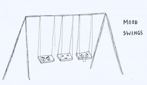 mood swings.