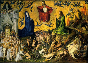 ... getting nuts down there. [ The Last Judgment by Stefan Lochner, 1435