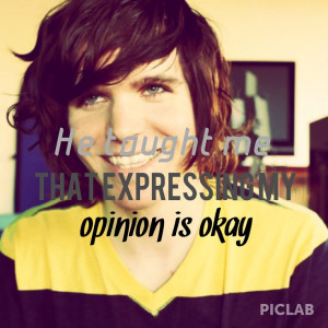 Gregory Jackson, Onision, taught me to never give up, to never let ...