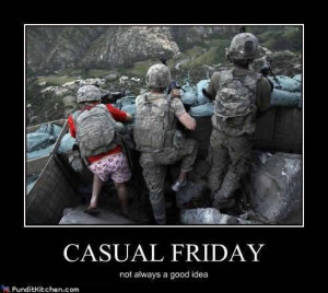 Casual Friday ~ Military Style