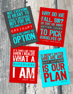 Superhero Quotes Inspirational Motivational quotes/