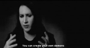 Black and White mygif Marilyn Manson Marilyn Manson gif