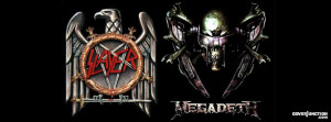 Slayer & Megadeth Facebook Cover