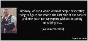, we are a whole world of people desperately trying to figure out ...