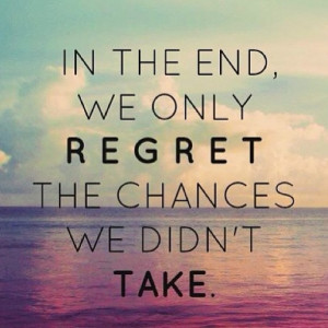 Motivation Picture Quote bout Regret