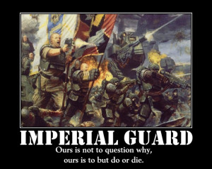 imperial guard quote image - Dark Force,Science Fiction,Fantasy, Fan ...