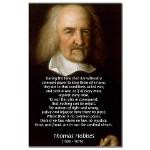 Thomas Hobbes: War Mini Poster Print