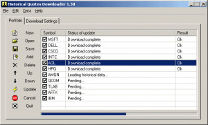 Historical Quotes Downloader 2.01