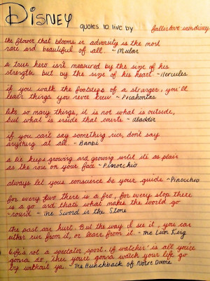 Disney Quotes To Live By