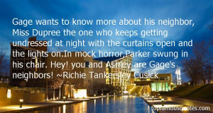 Favorite Richie Tankersley Cusick Quotes