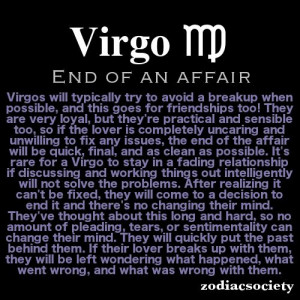 Virgos - more with friendship for me... It's a revolving door right ...