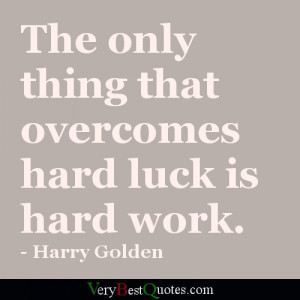Positive Attitude And Hard Work Quotes ~ Quote About the price of ...