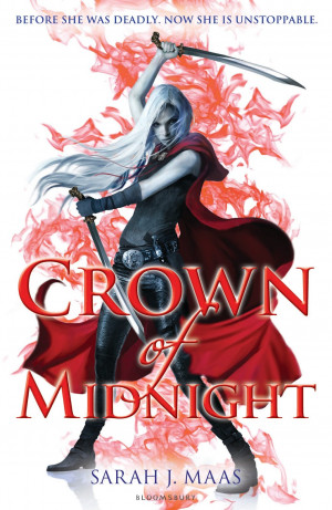 ... Crown of Midnight by Sarah J.Maas. This is book two in the Throne of