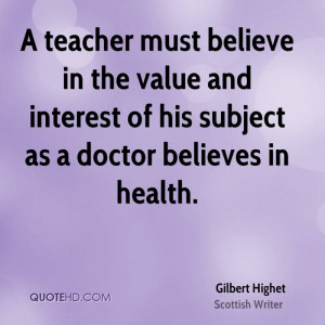 Gilbert Highet Health Quotes