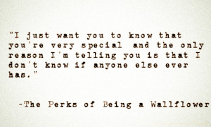 Perks Of Being A Wallflower Quotes So This Is My Life Perks of being a ...