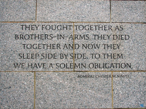 Wwii Memorial Quote Richginter