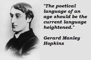 Gerard Manley Hopkins Quotes