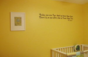 Good Questions: Ideas Wanted for Nursery Walls