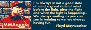 Floyd Mayweather Junior on having fun