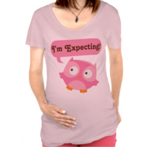 Cute Pregnancy I Love My Baby Bump Blue T Shirt