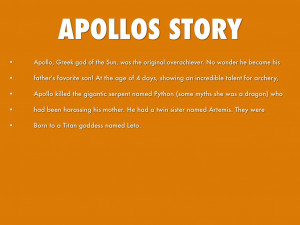 APOLLOS STORY