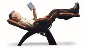 laid back, seat reclined,