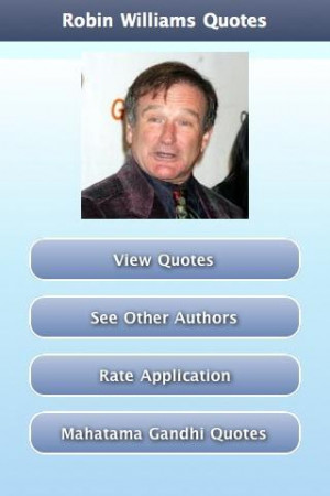 Robin Williams Quotes Comment: