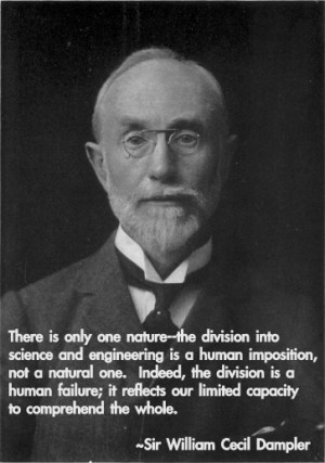 Engineering Quote of the Week - Sir William Cecil Dampier