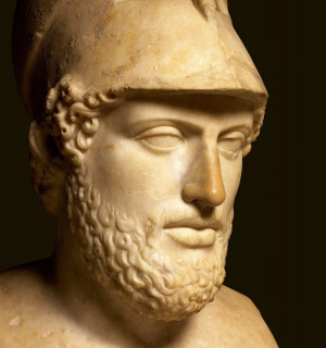 Pericles Busto de pericles del siglo ii