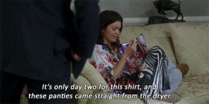 Mellie lost it. She now walks around the White House in pajamas and ...